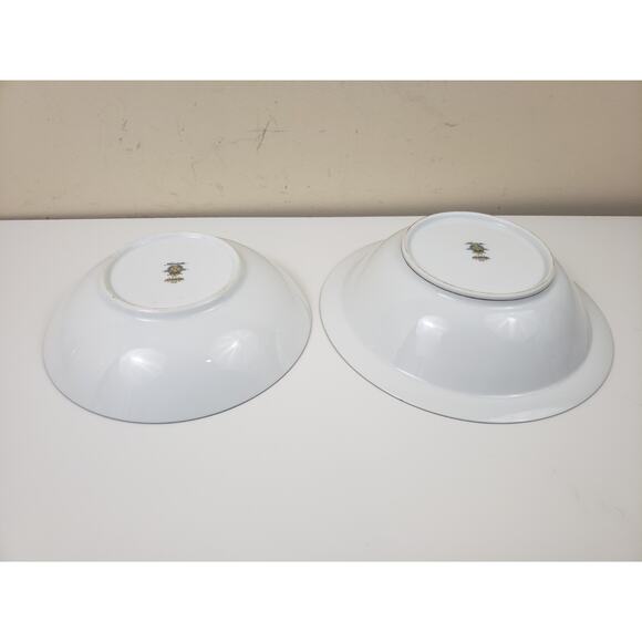 Noritake Fine China GLENCOE #6505 Serving Bowl Round 10" & 8" Vegetable Lot of 2 - Picture 5 of 8